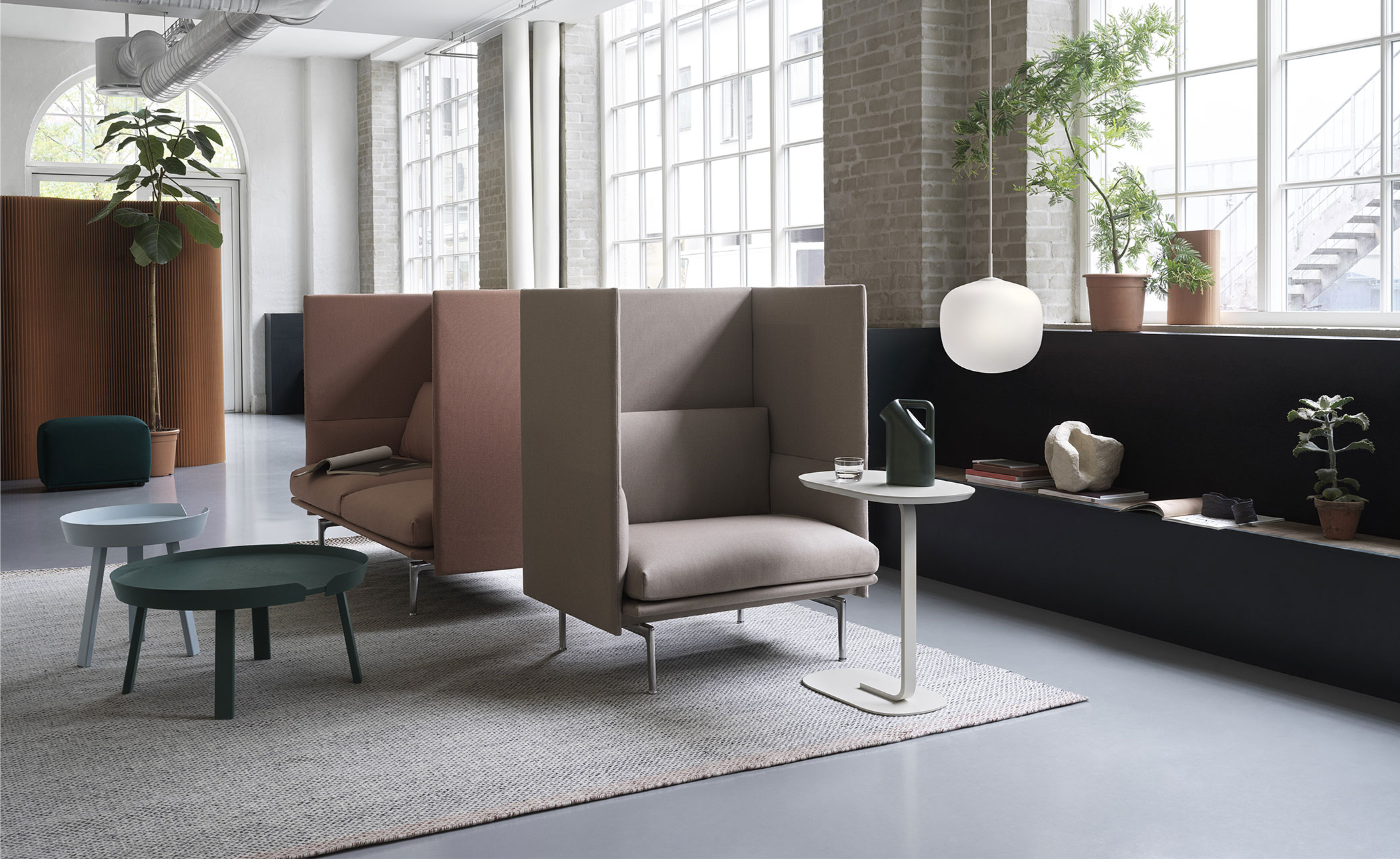 outline highback sofa 3 seater