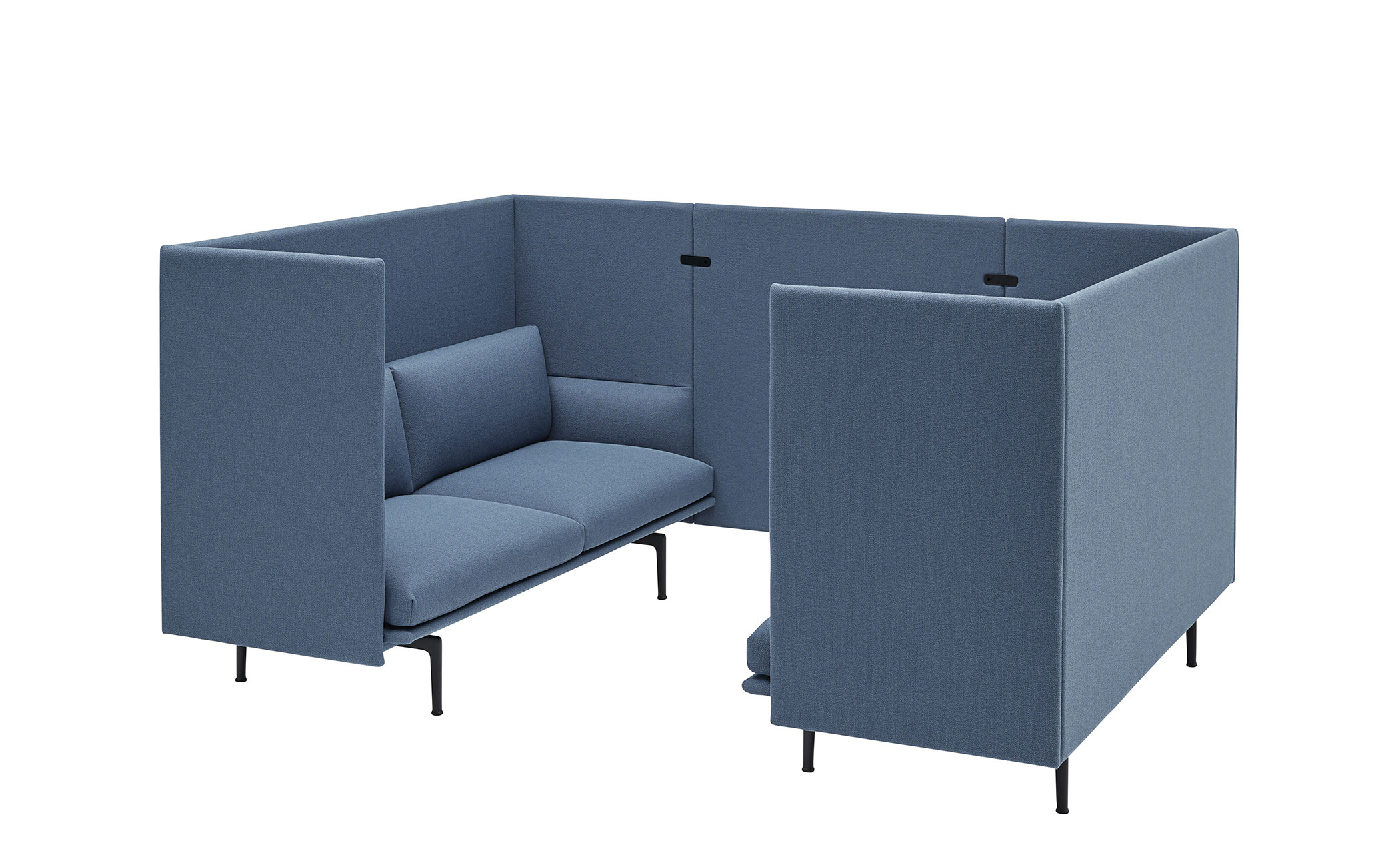 outline highback sofa 3 seater