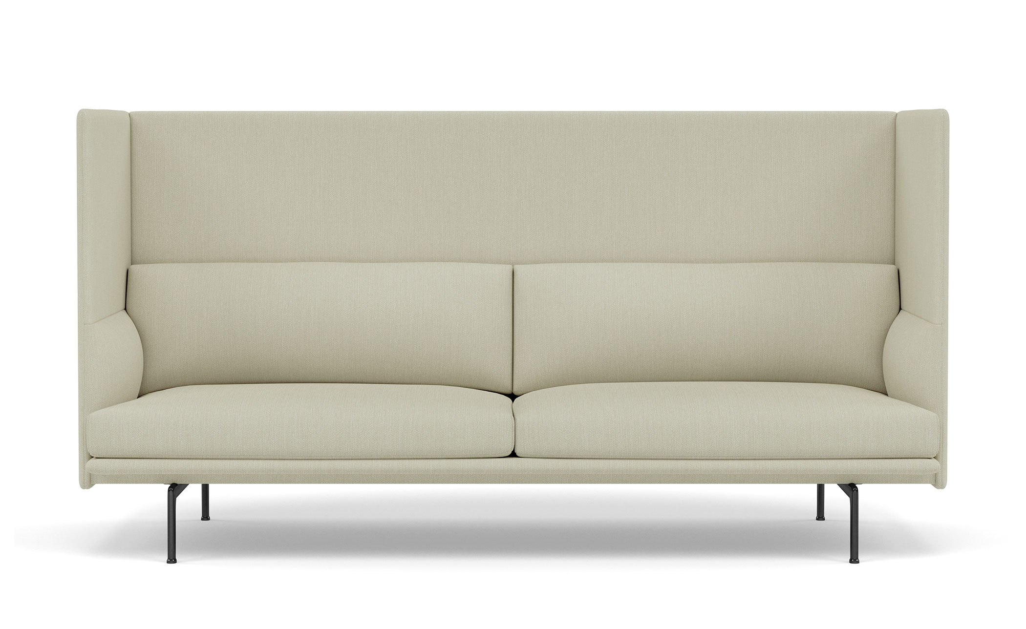 outline highback sofa 3 seater