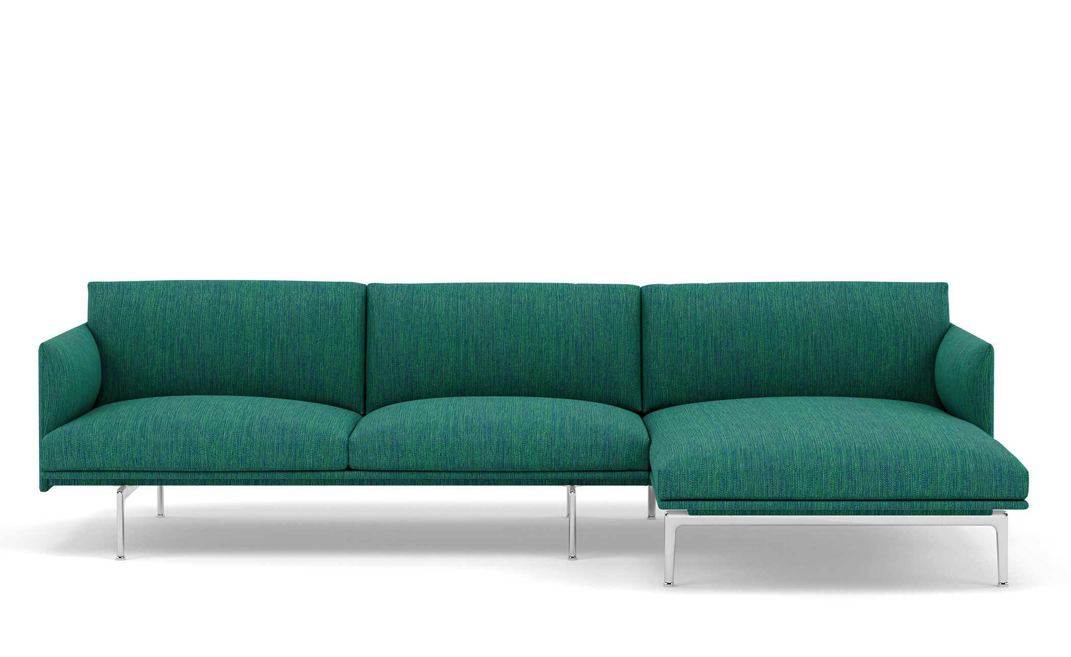 outline sofa with chaise longue