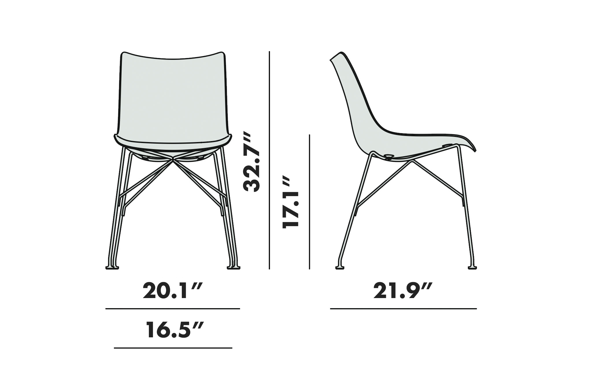 p/wood chair