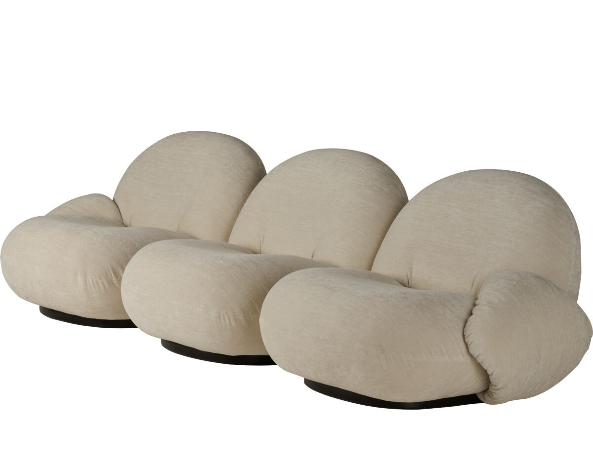 pacha 3 seat sofa with armrests
