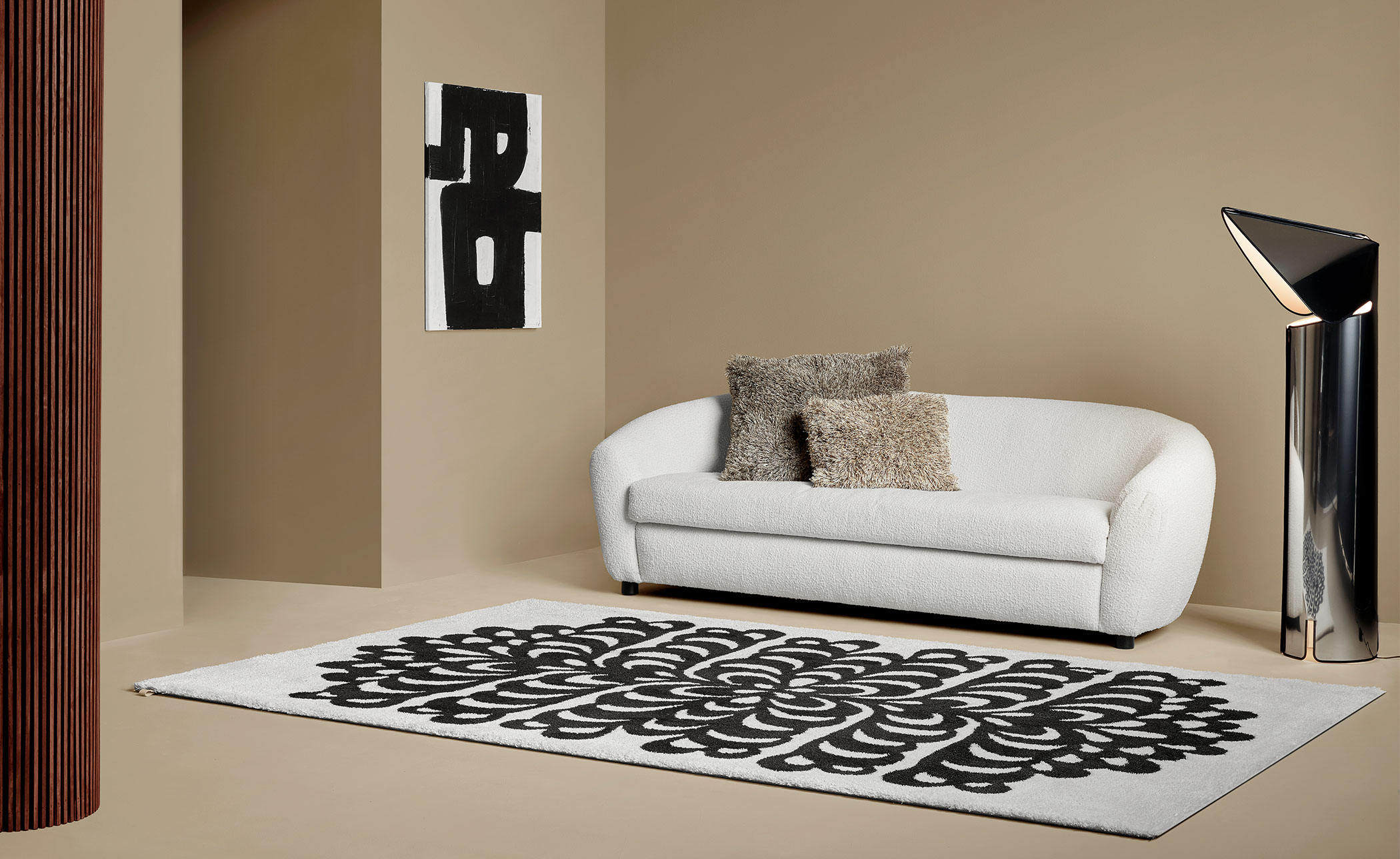 Påfågel Tufted Rug