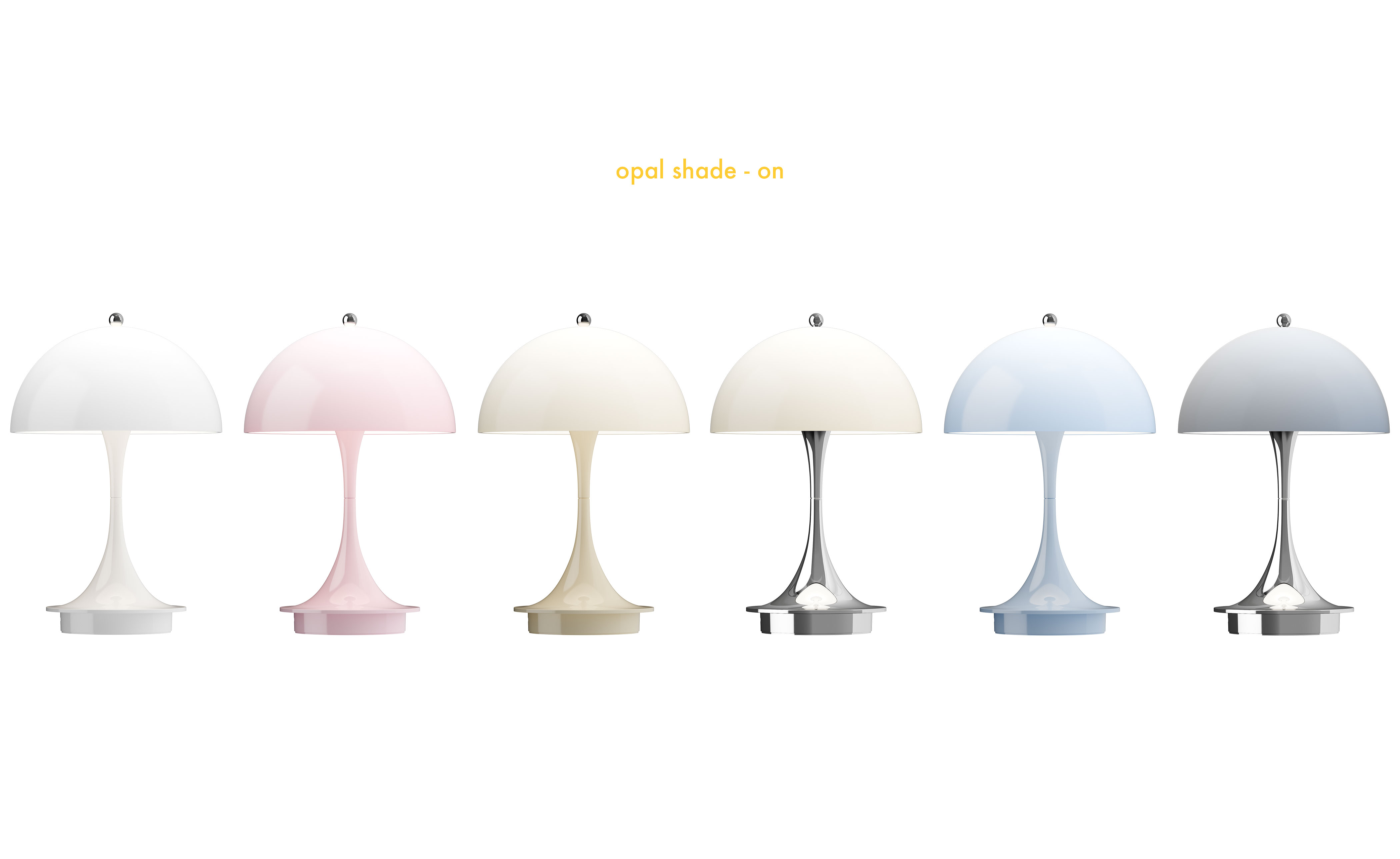 Panthella 160 Portable Table Lamp