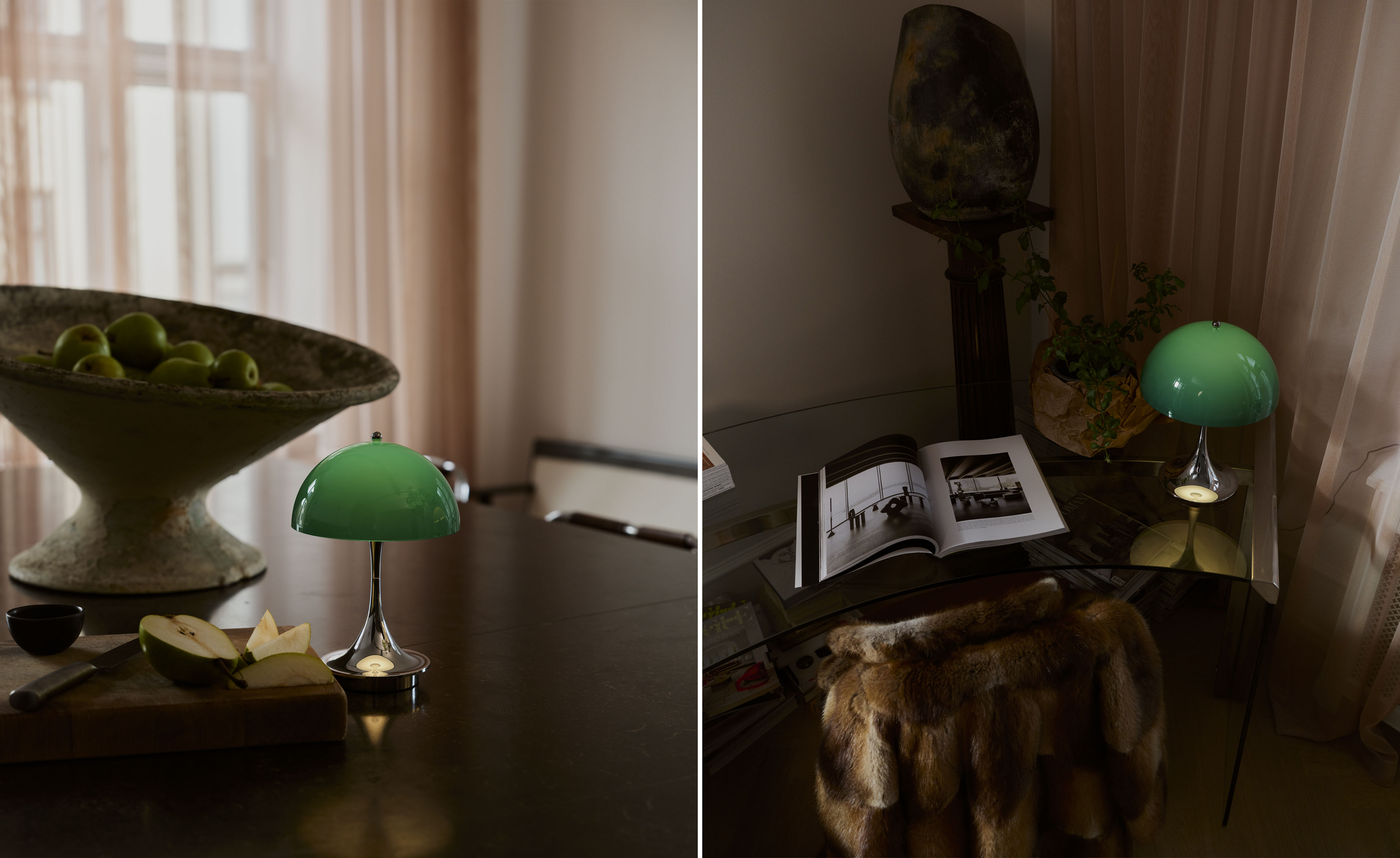 Panthella 160 Portable Table Lamp