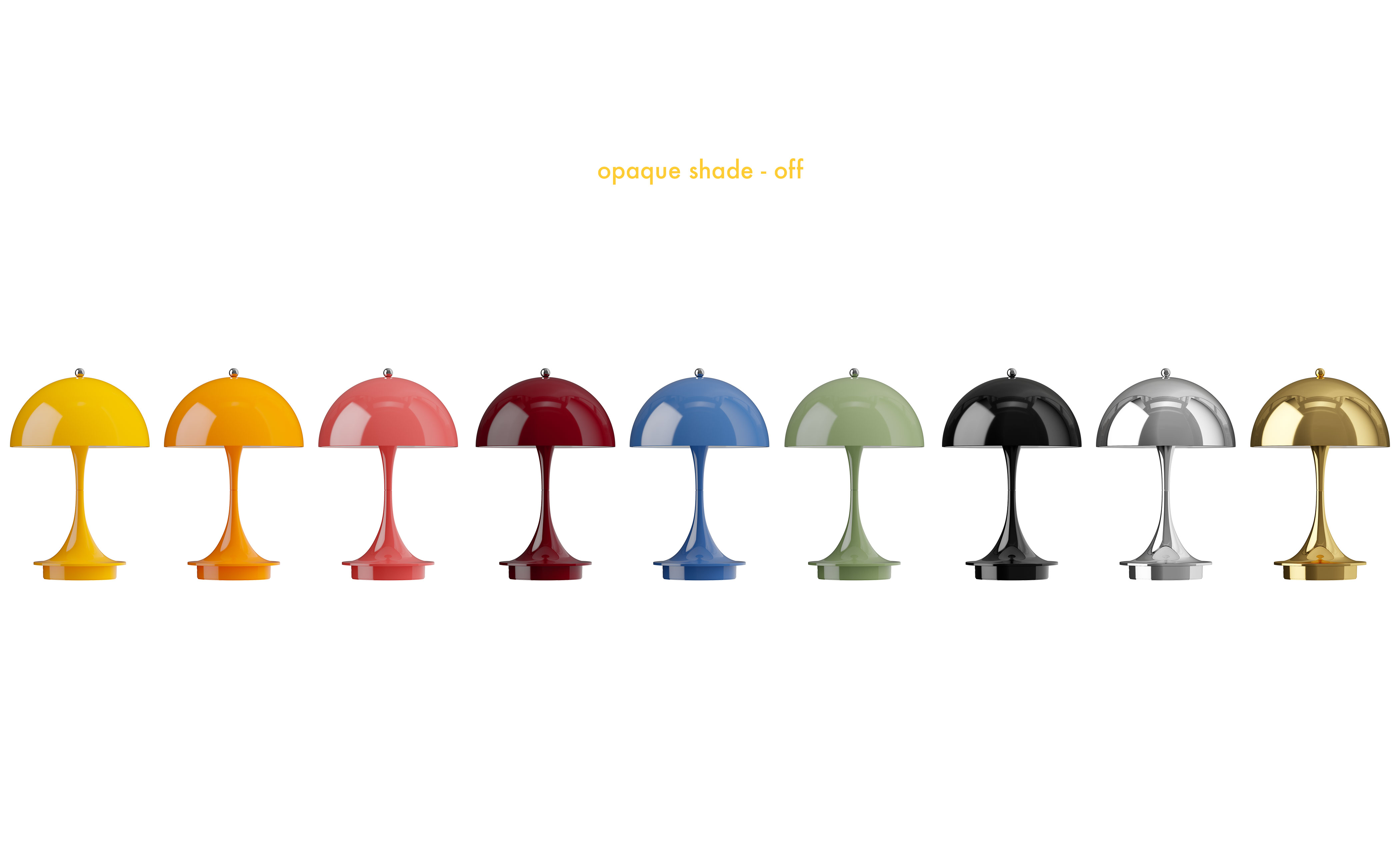 Panthella 160 Portable Table Lamp