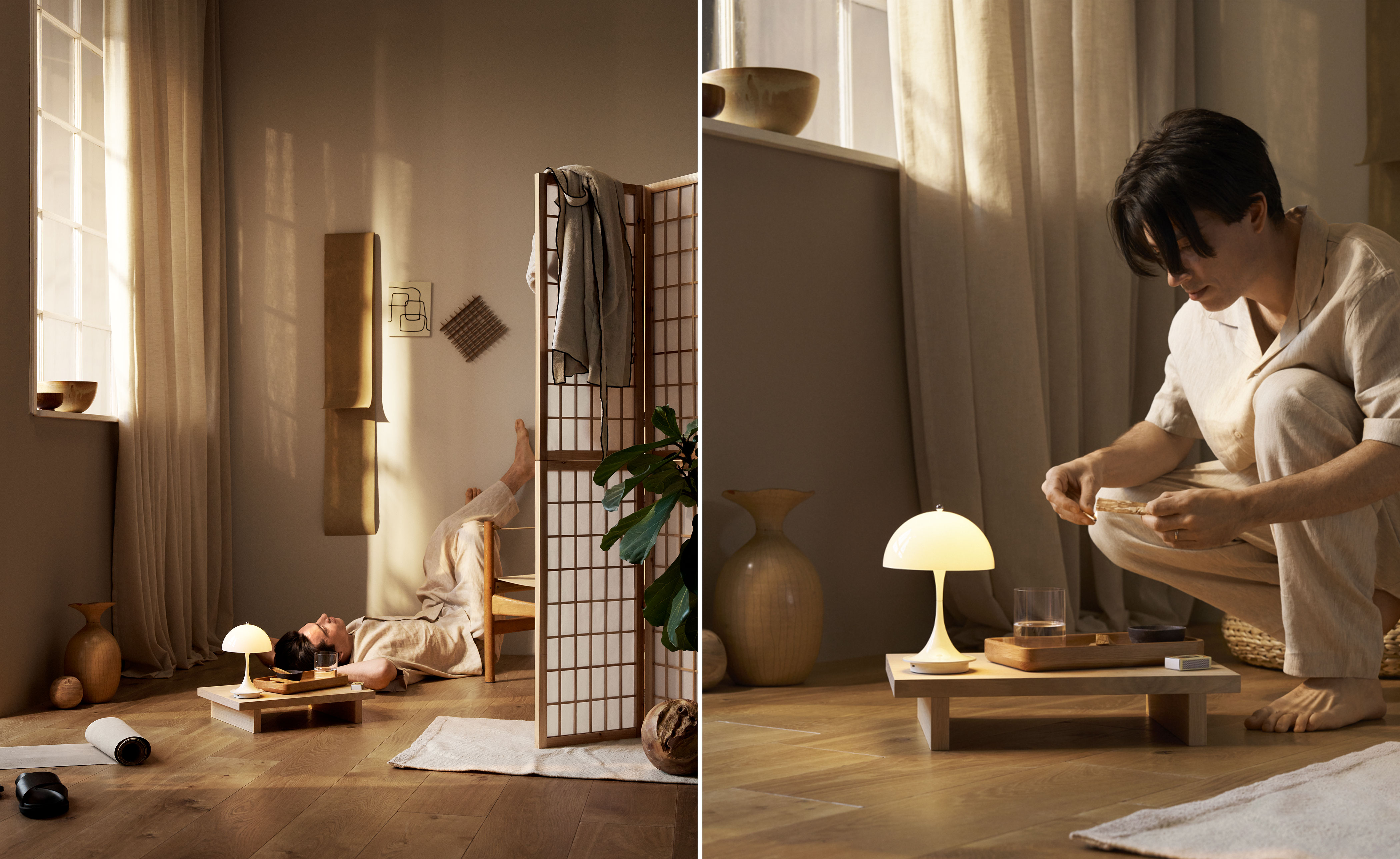 Panthella 160 Portable Table Lamp