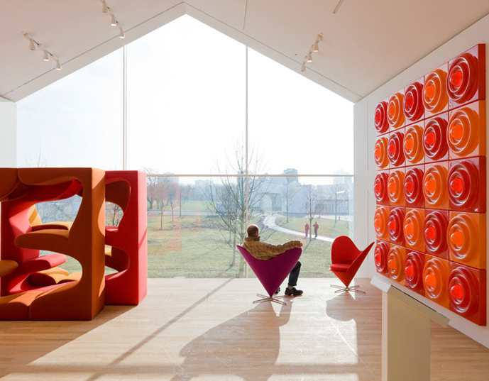 verner panton heart cone chair