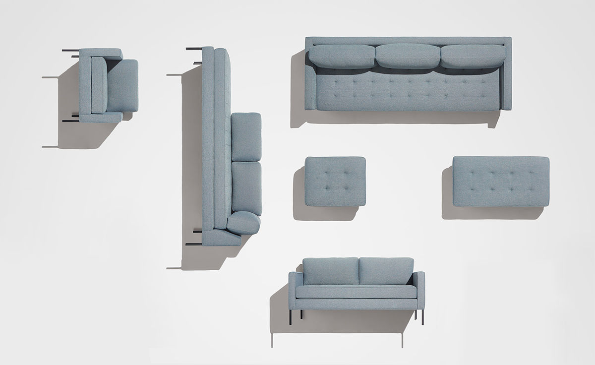 paramount 66 inch sofa