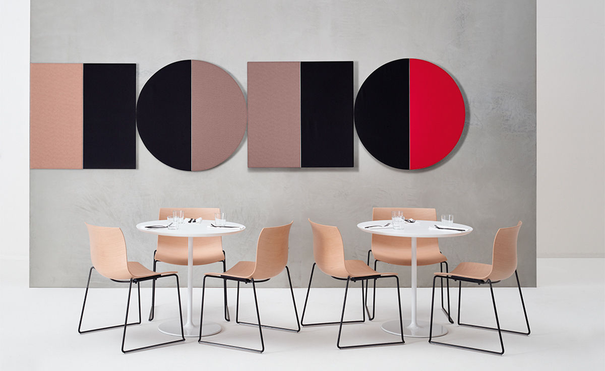 parentesit round modular acoustic panel