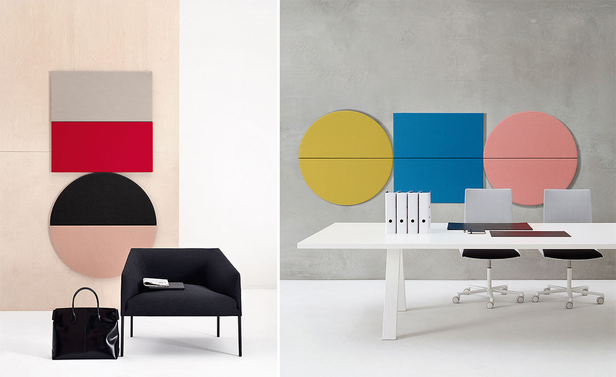 parentesit round modular acoustic panel