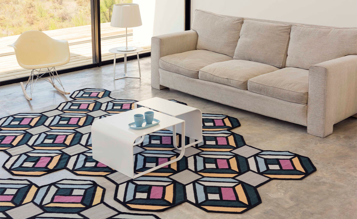 parquet tetragon rug