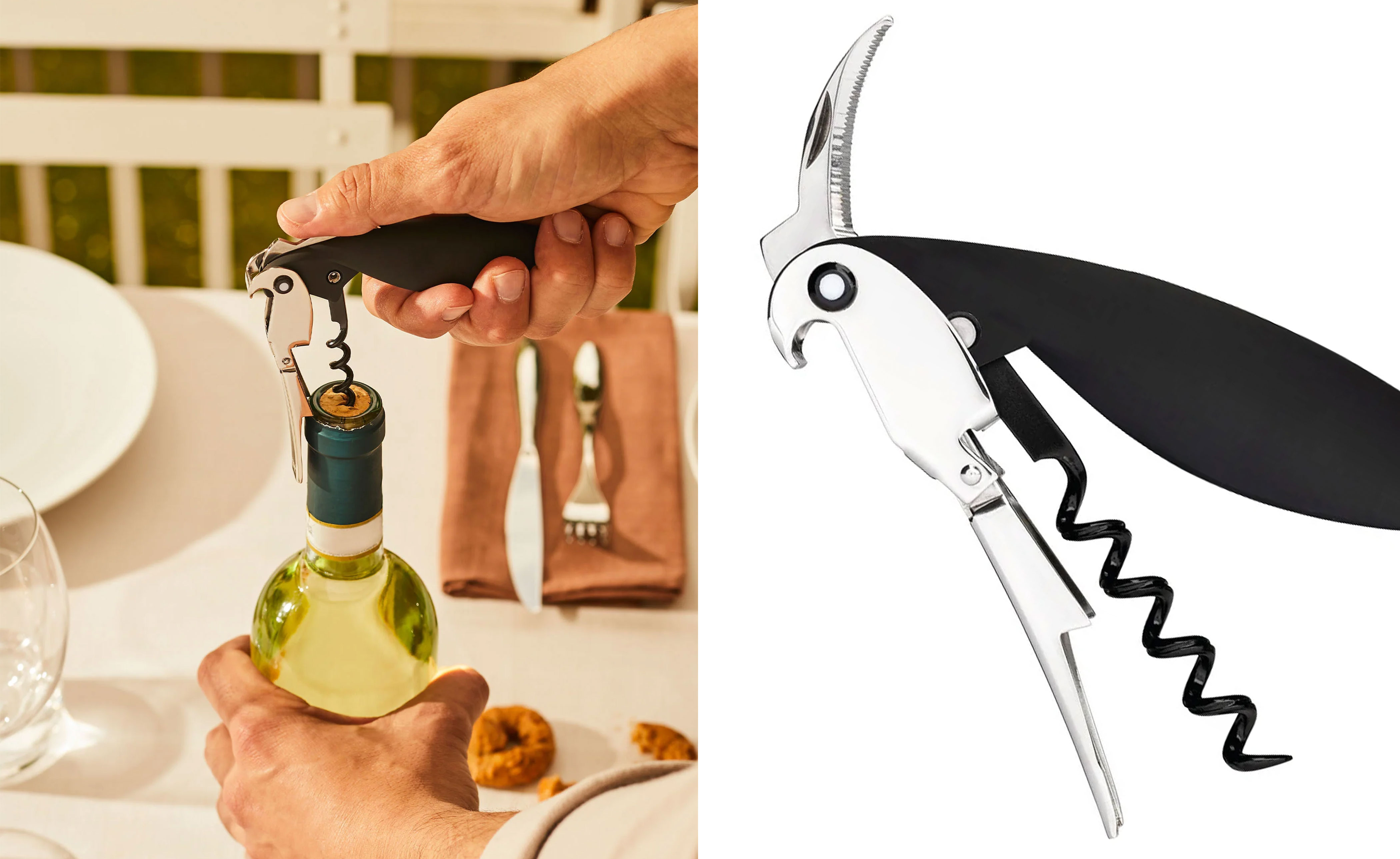 parrot sommelier corkscrew