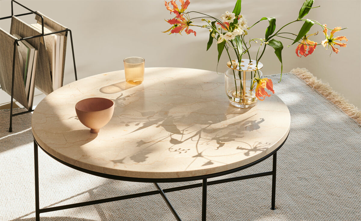 paul mccobb planner circular coffee table mc300