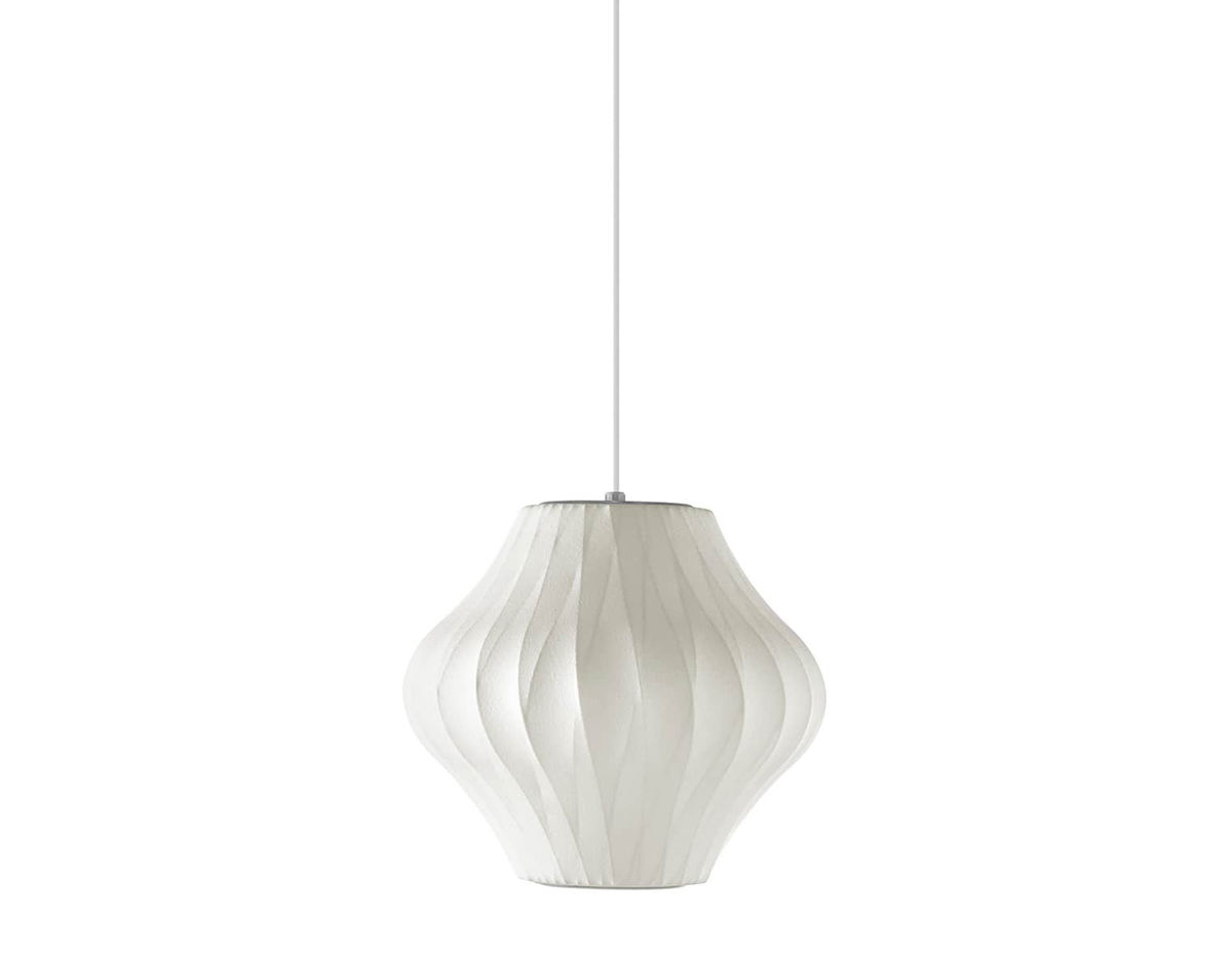 nelson bubble lamp crisscross pear