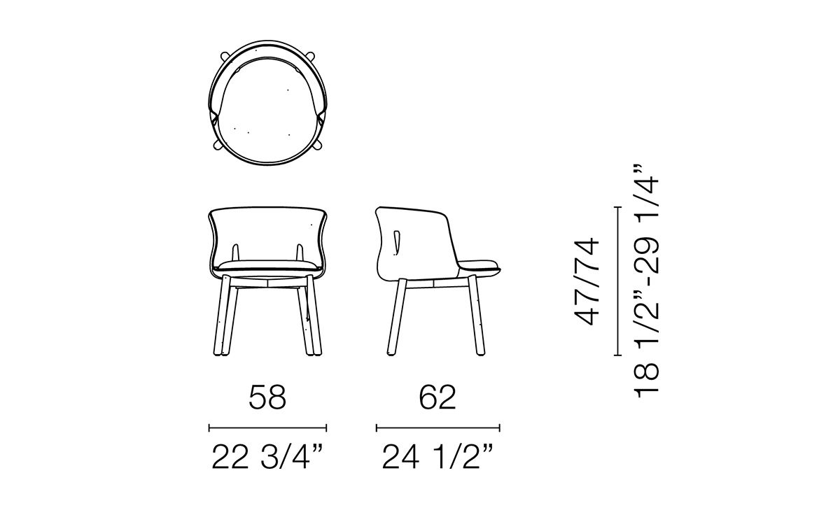 peg chair