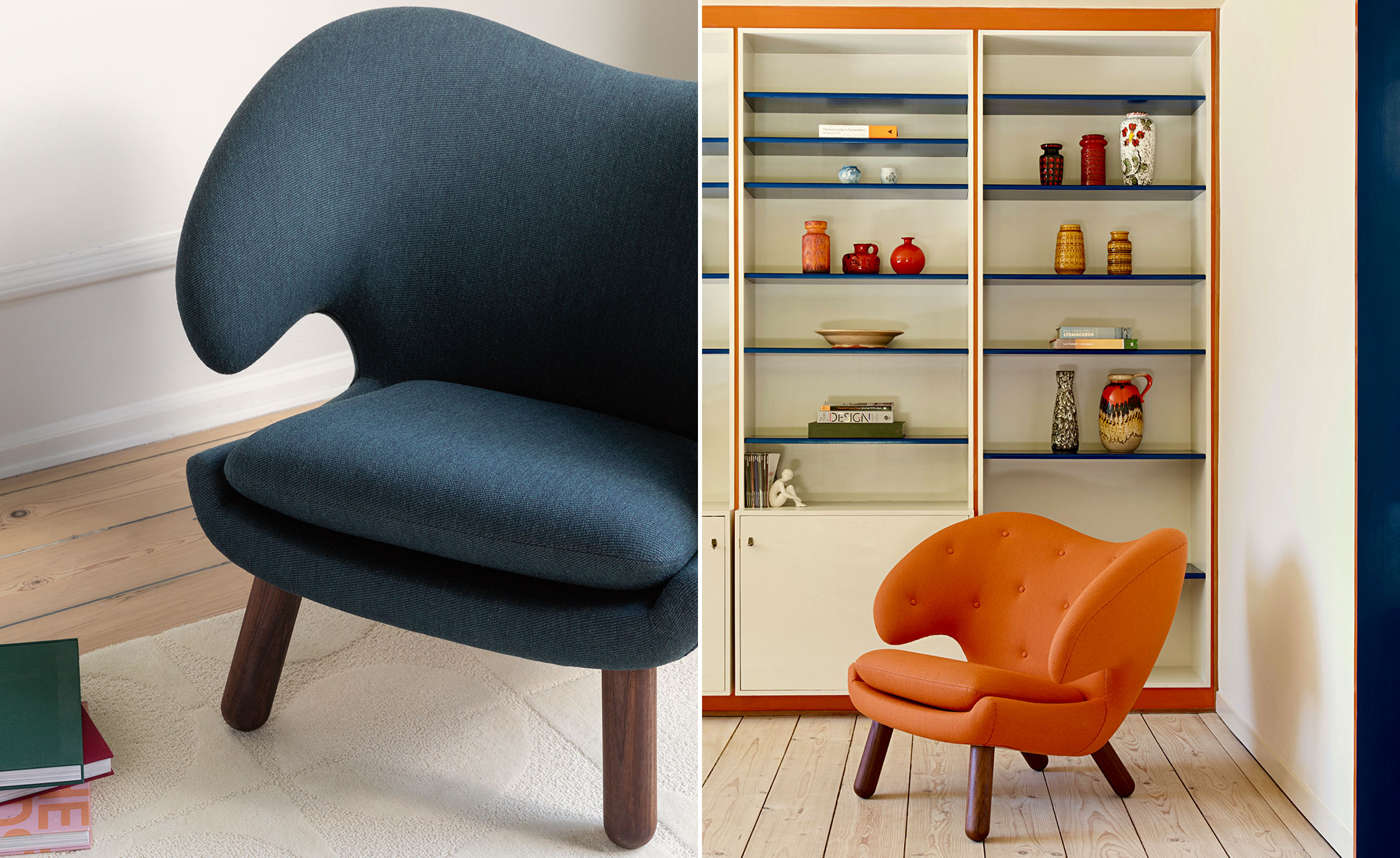 Pelican Chair with Buttons