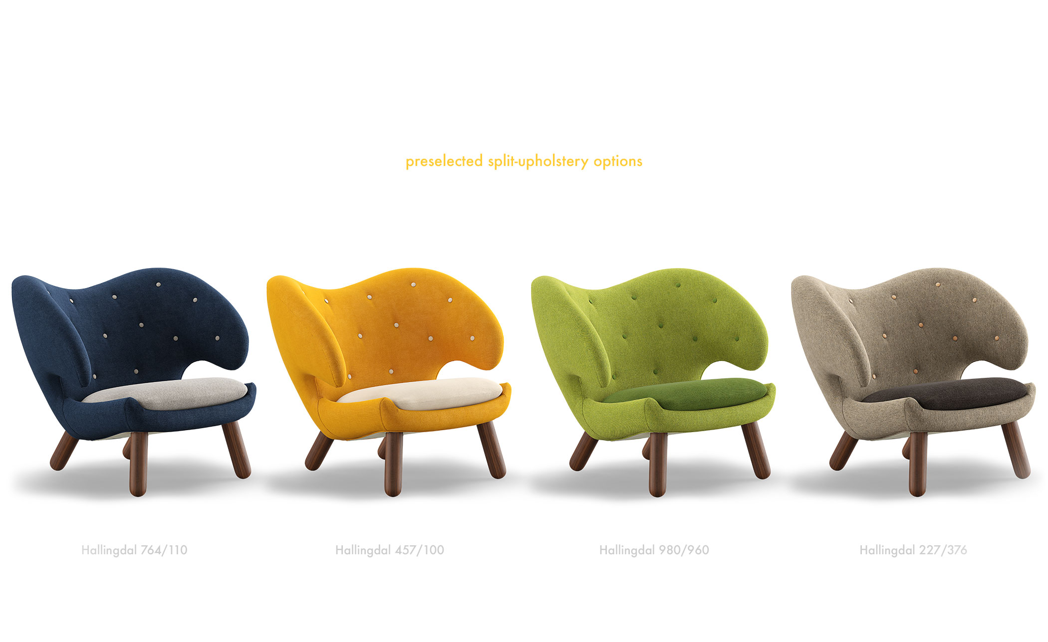 Pelican Chair with Buttons
