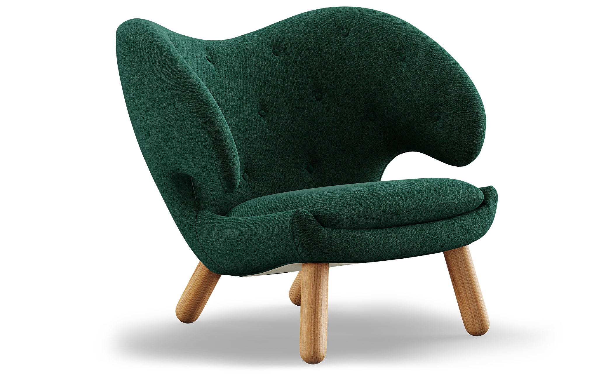 Pelican Chair with Buttons