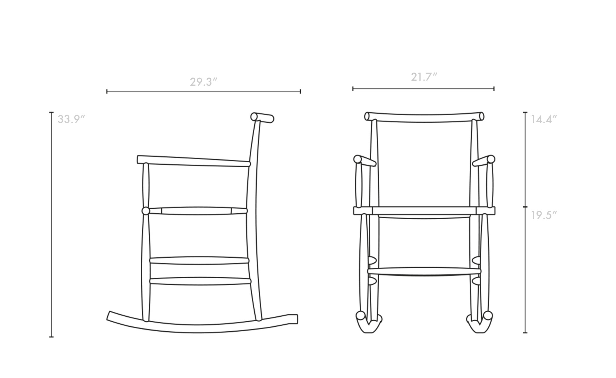 Pelleossa Rocking Chair
