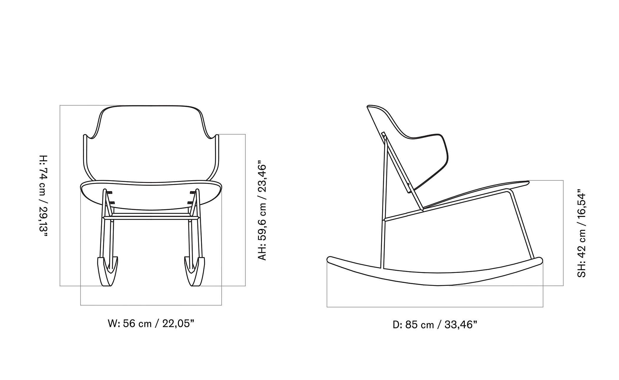 Penguin Rocking Chair