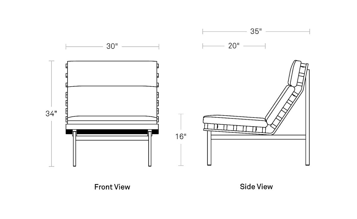 perch outdoor lounge chair