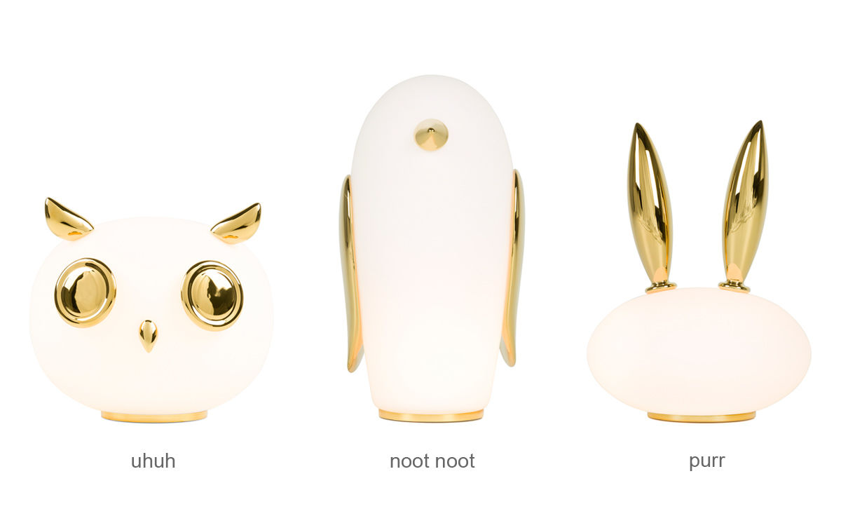 pet light purr rabbit table lamp by marcel wanders for moooi