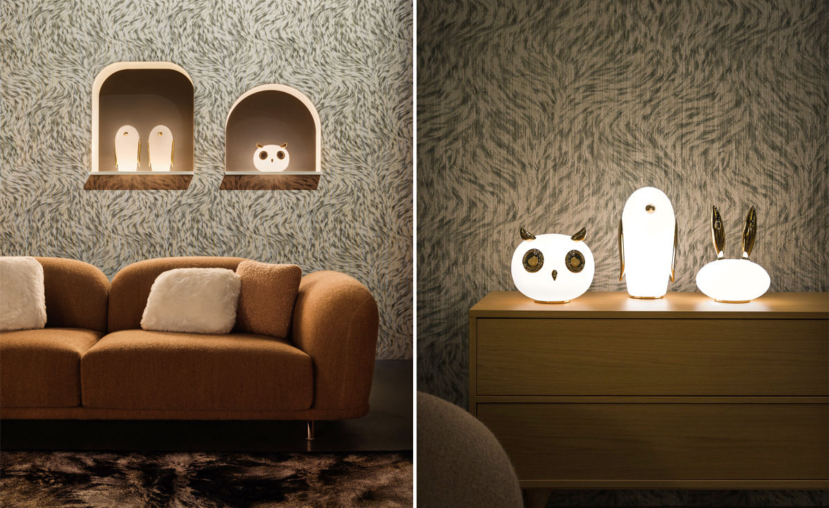 pet light purr rabbit table lamp by marcel wanders for moooi