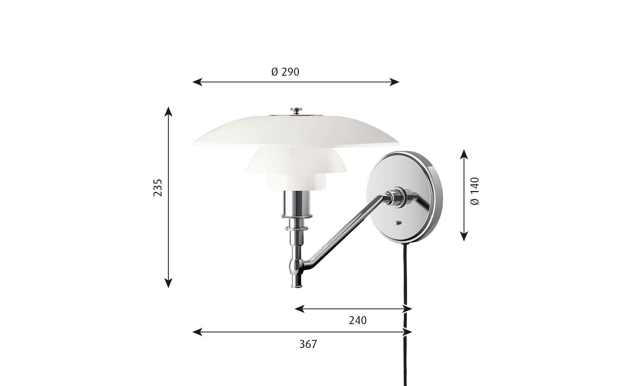 PH 3/2 Wall Lamp