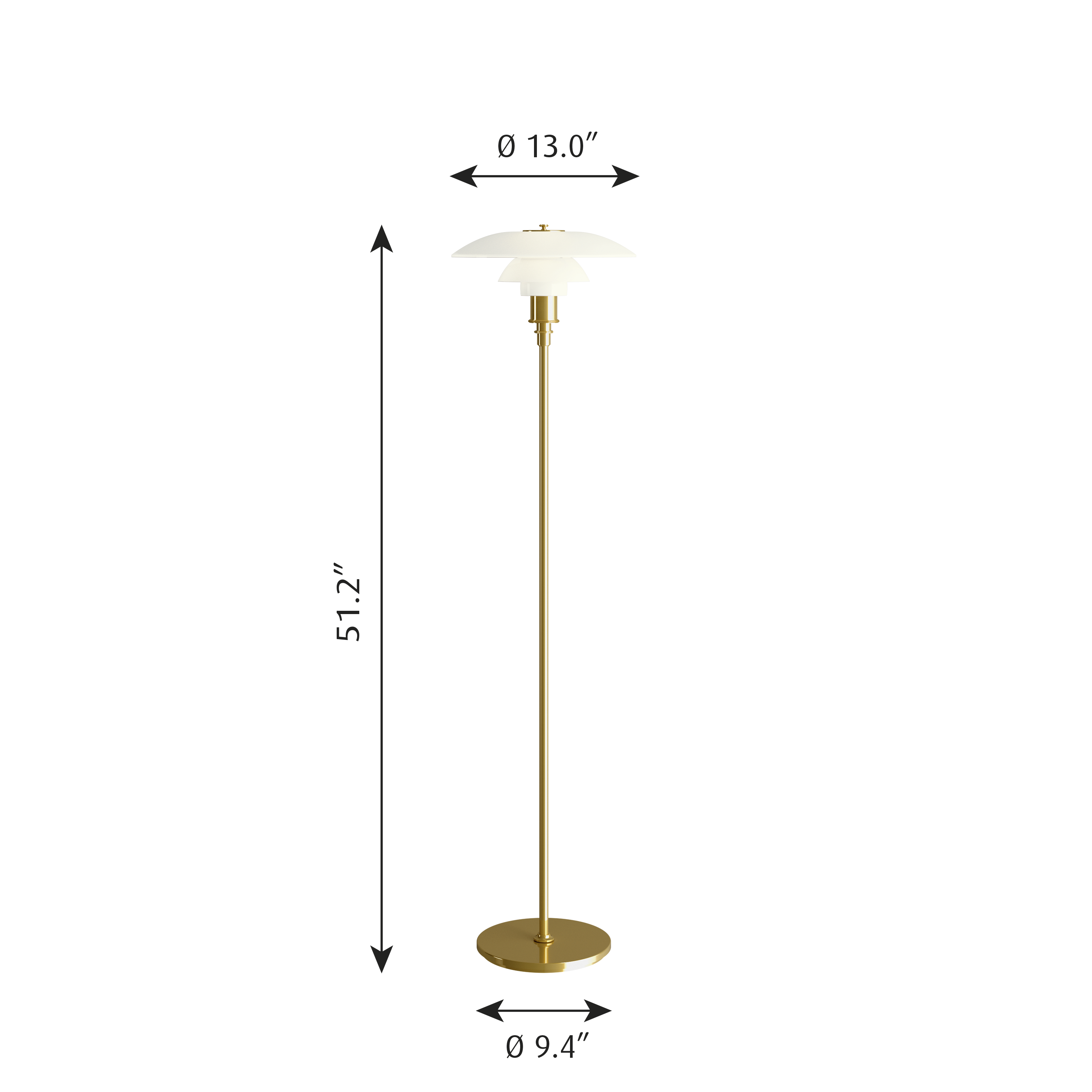 ph 3.5/2.5 floor lamp