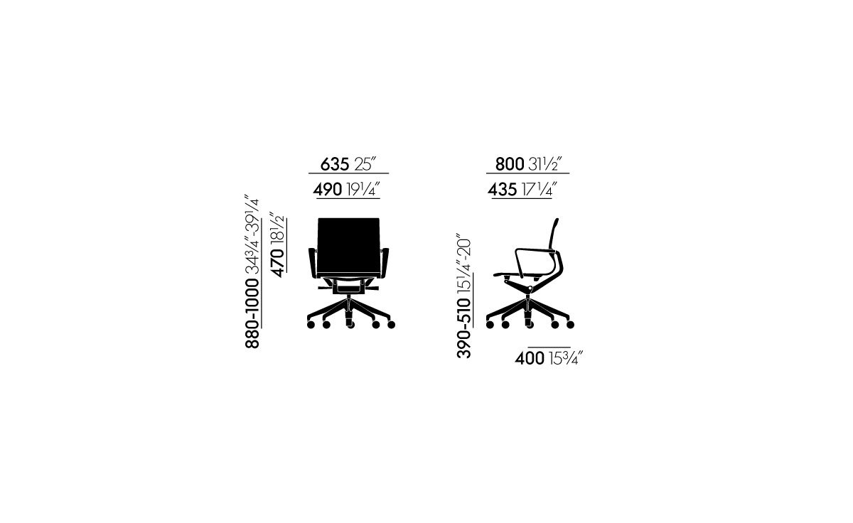 physix task chair