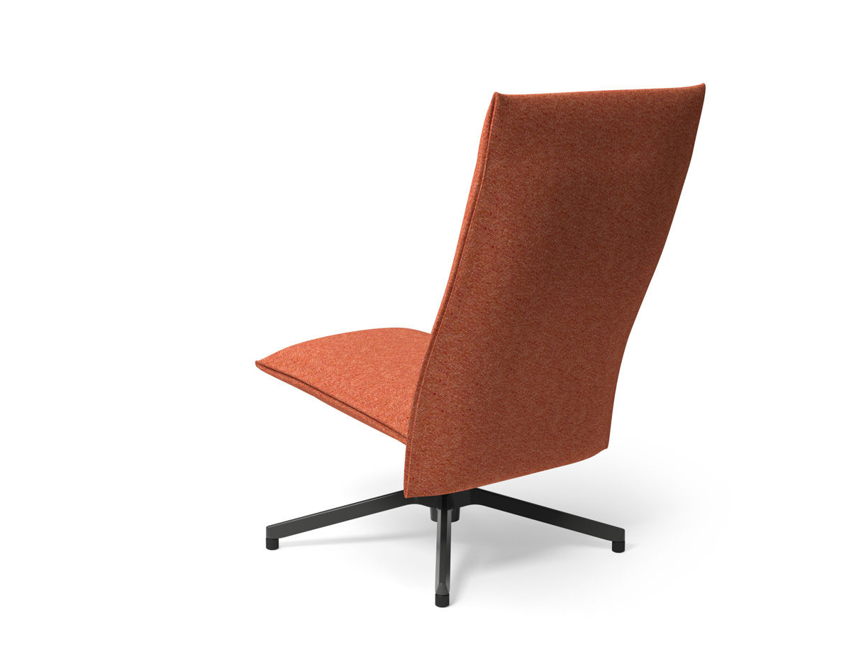 pilot high back lounge chair