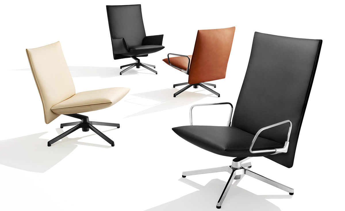pilot low back lounge chair