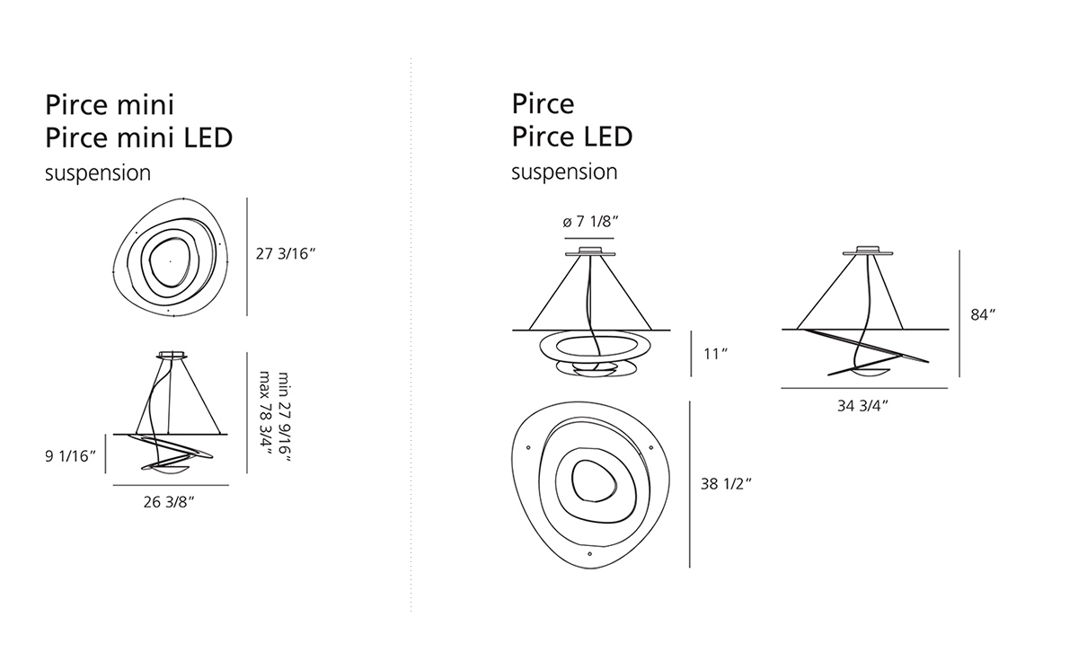 pirce suspension lamp