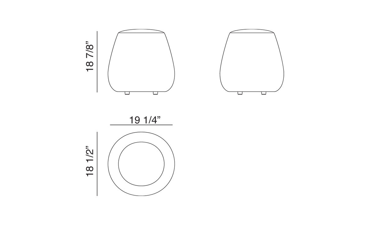 pix 47 one seat ottoman