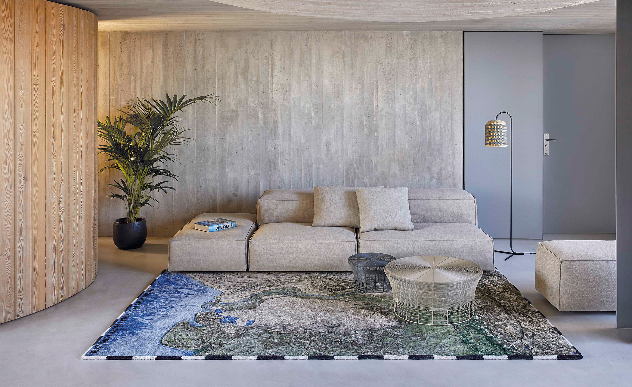 Plastic Rivers Rug