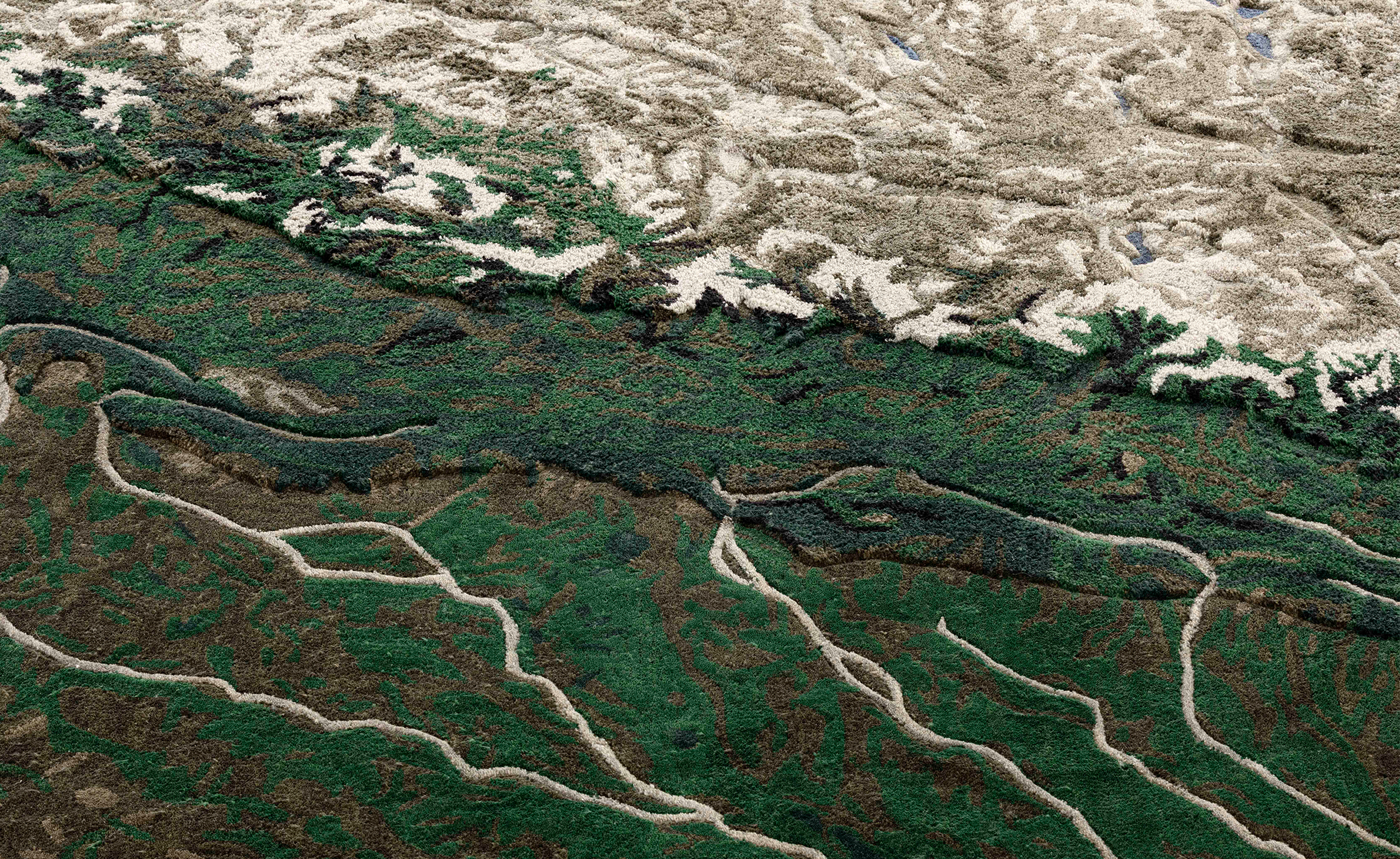 Plastic Rivers Rug