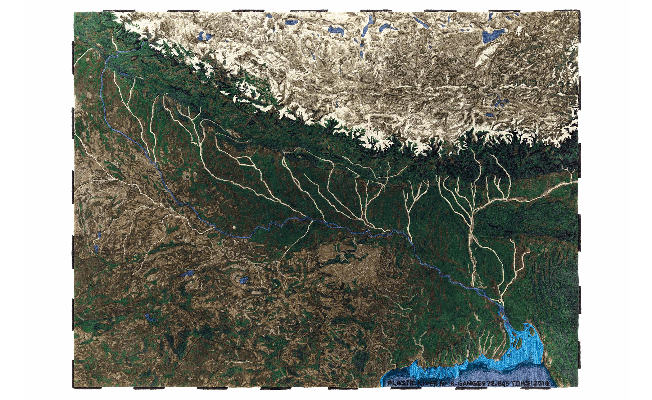 Plastic Rivers Rug