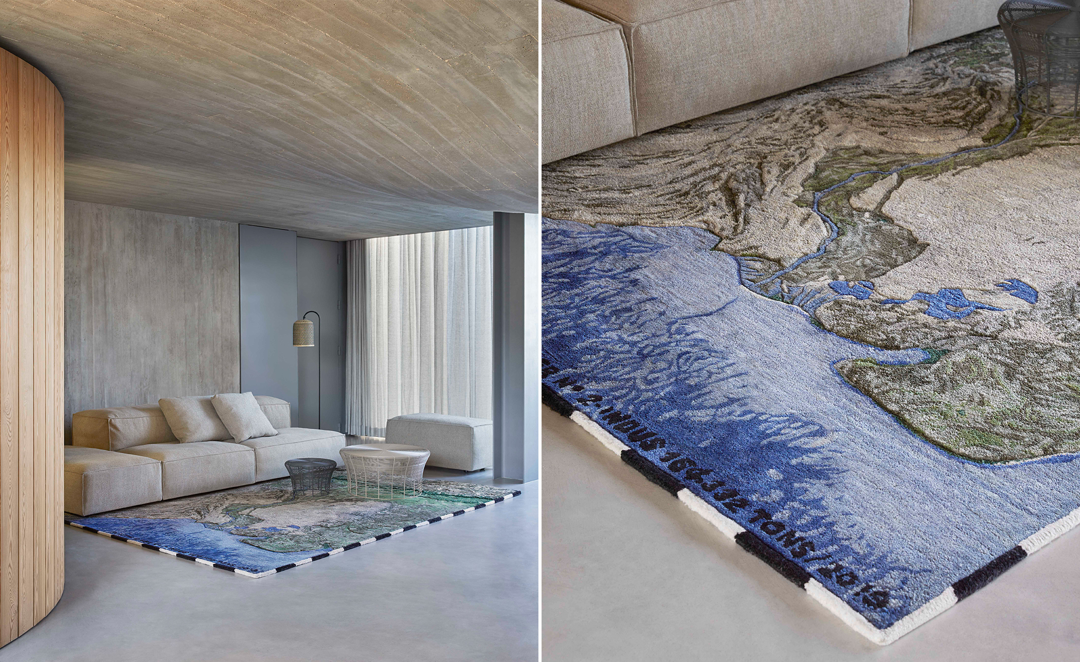 Plastic Rivers Rug