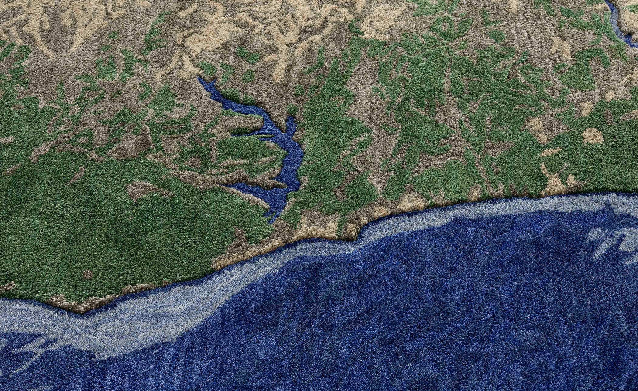 Plastic Rivers Rug