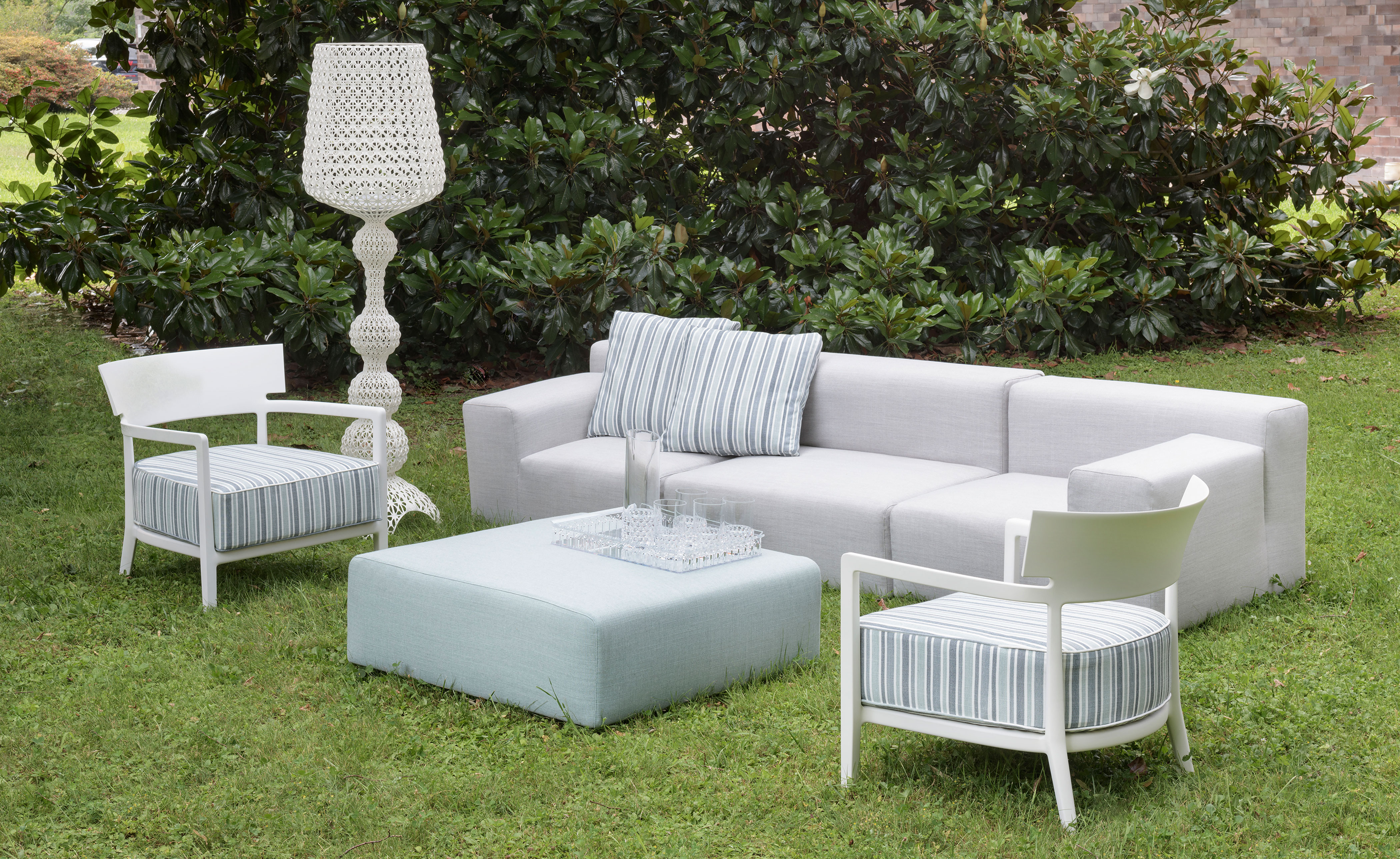 Plastics Outdoor 2 Seater Sofa