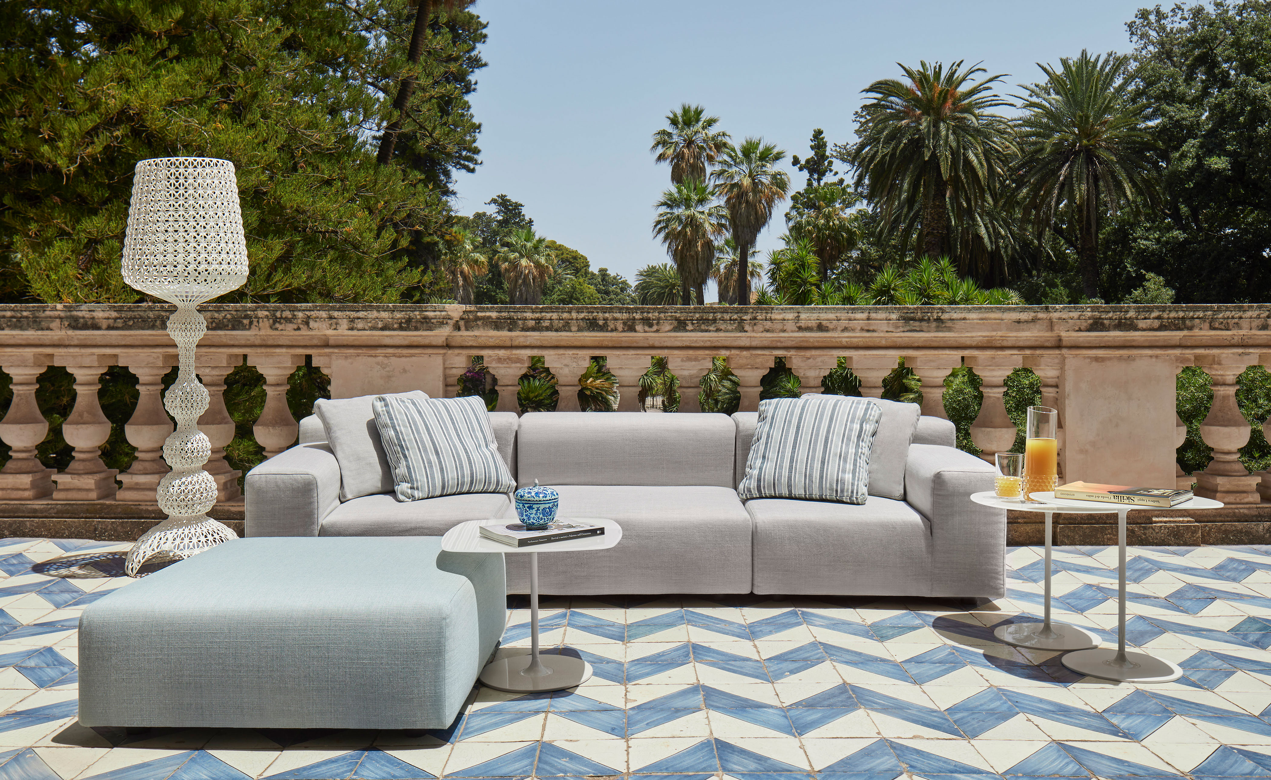 Plastics Outdoor 2 Seater Sofa