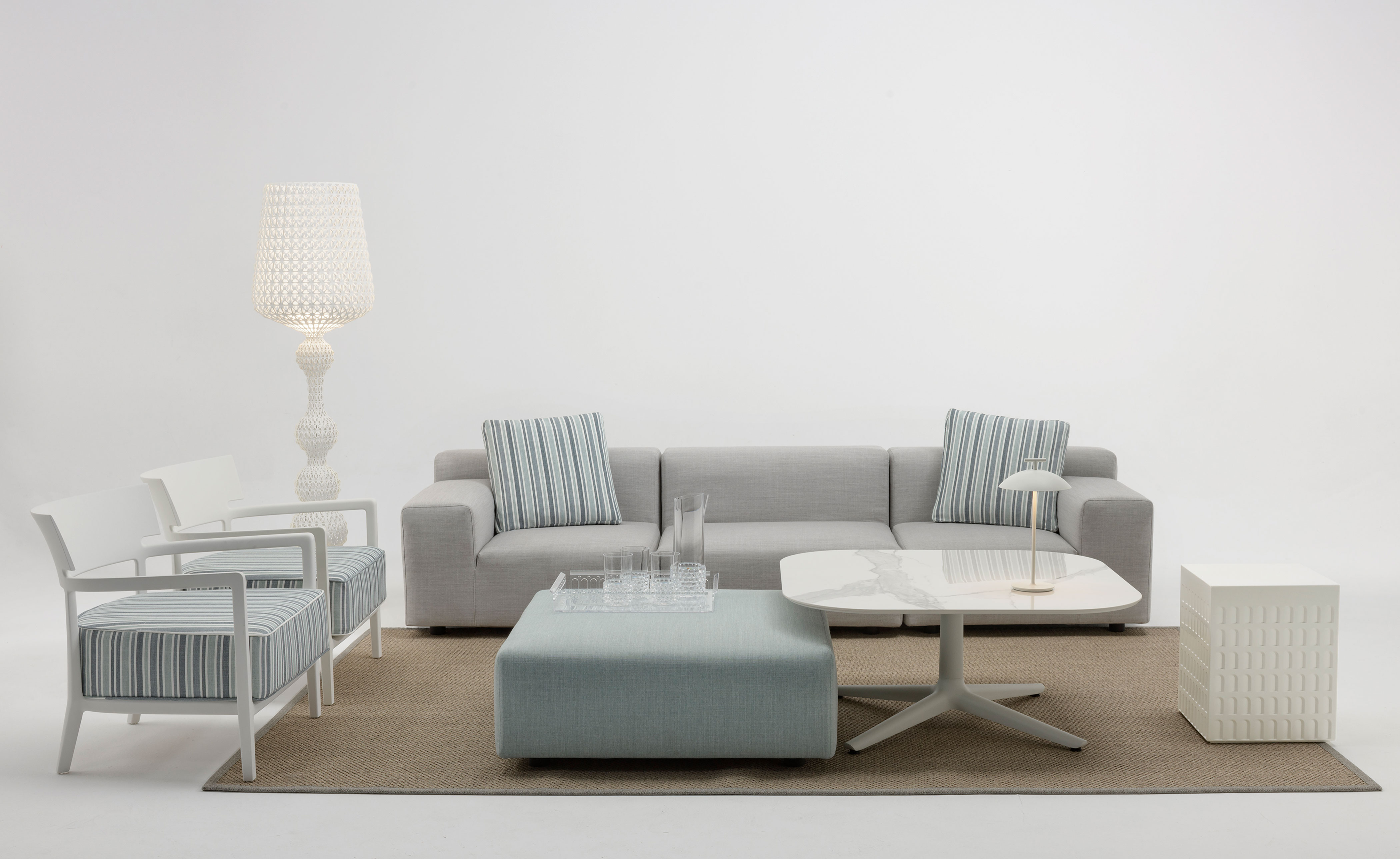 Plastics Outdoor 2 Seater Sofa