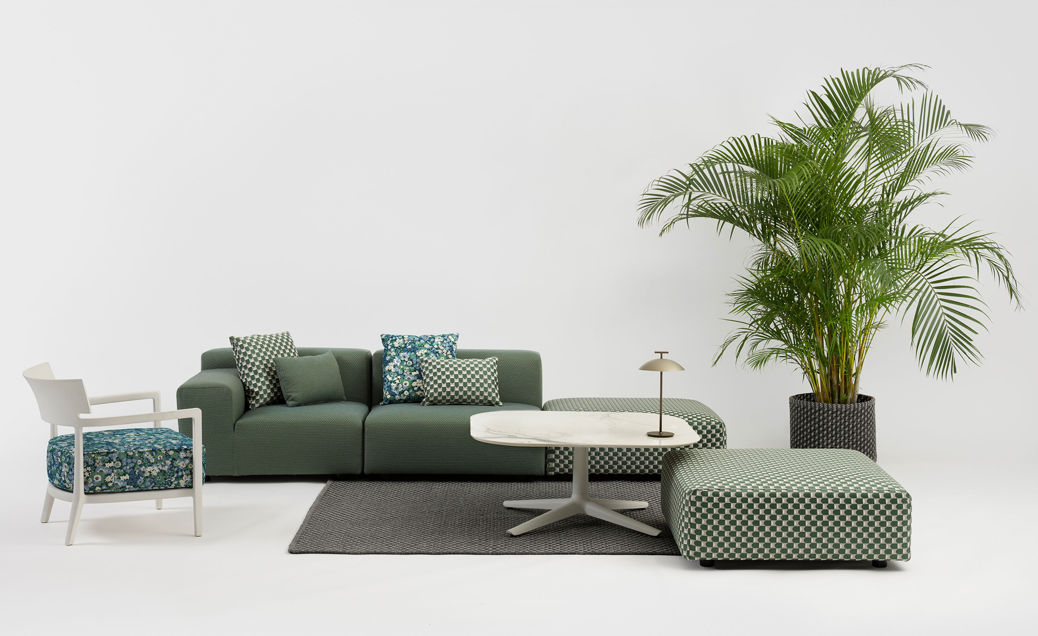 Plastics Outdoor Pouf