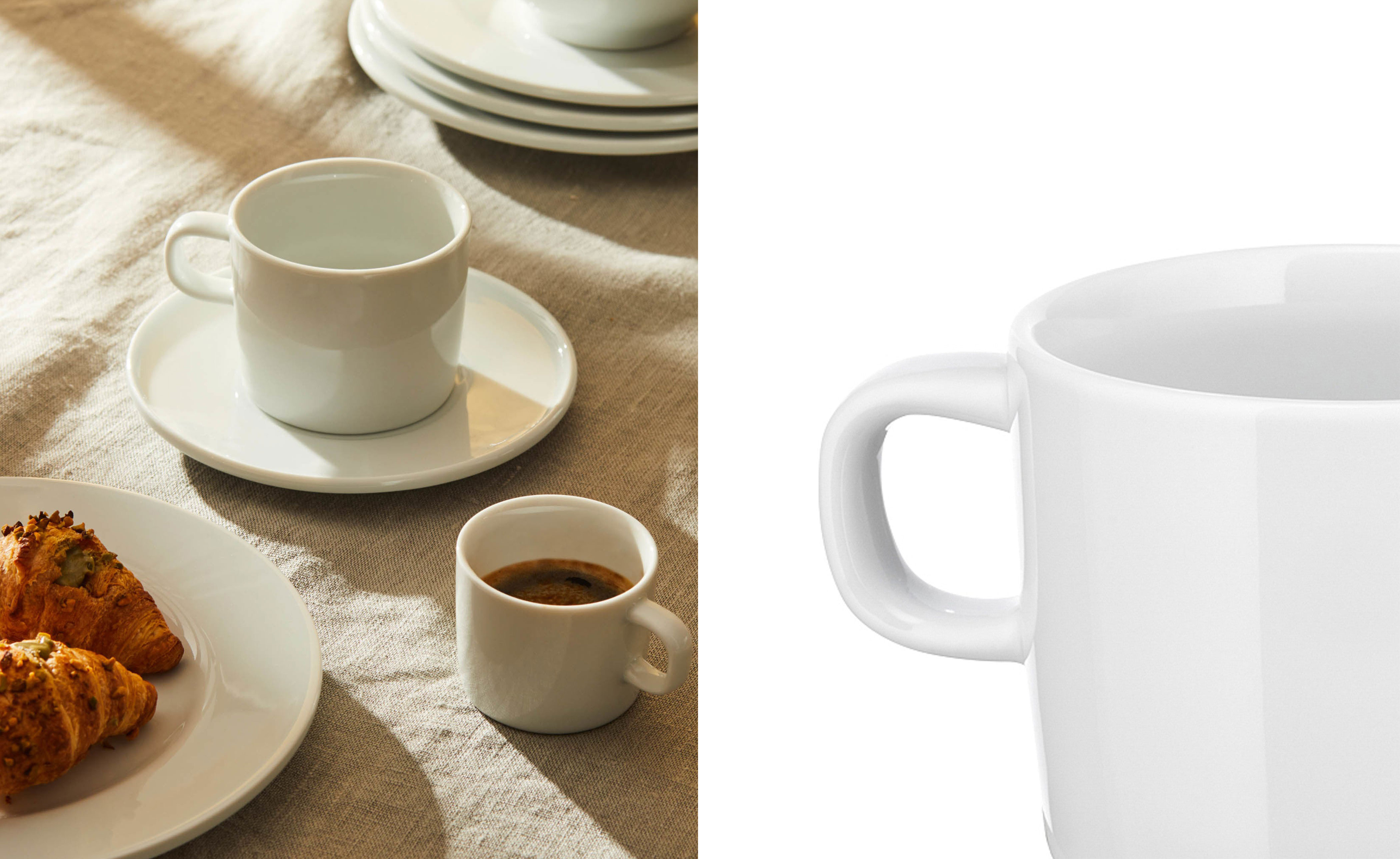 platebowlcup mocha cup & saucer set of 4