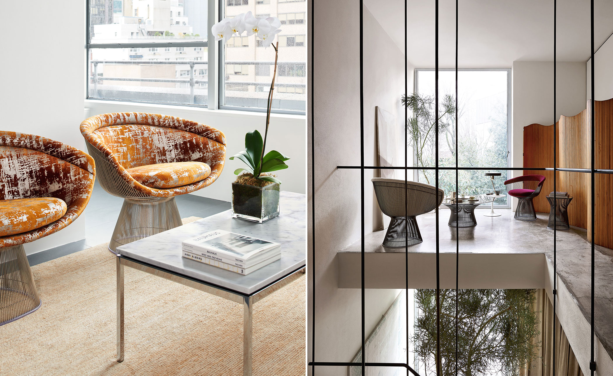 platner arm chair