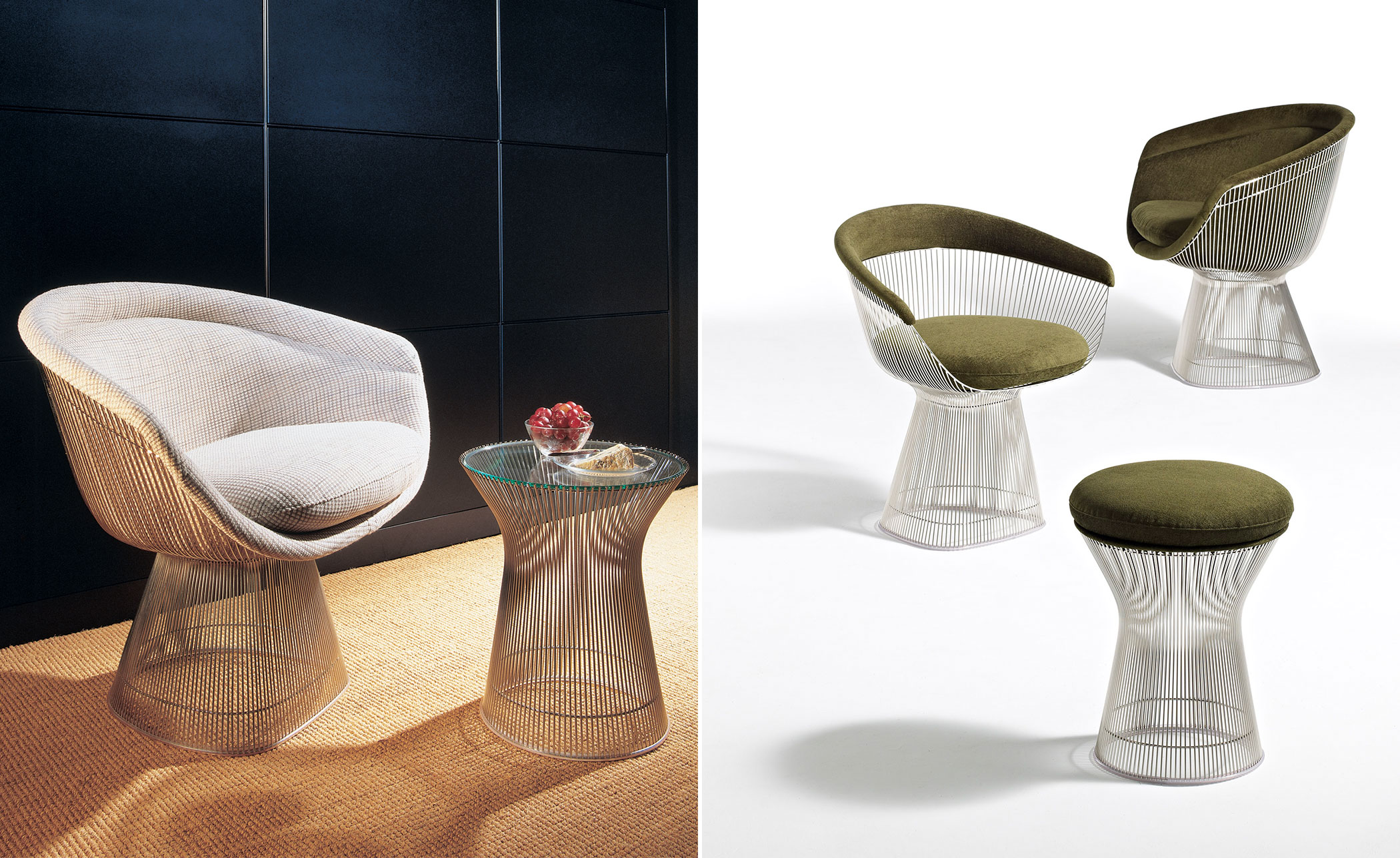 platner lounge chair