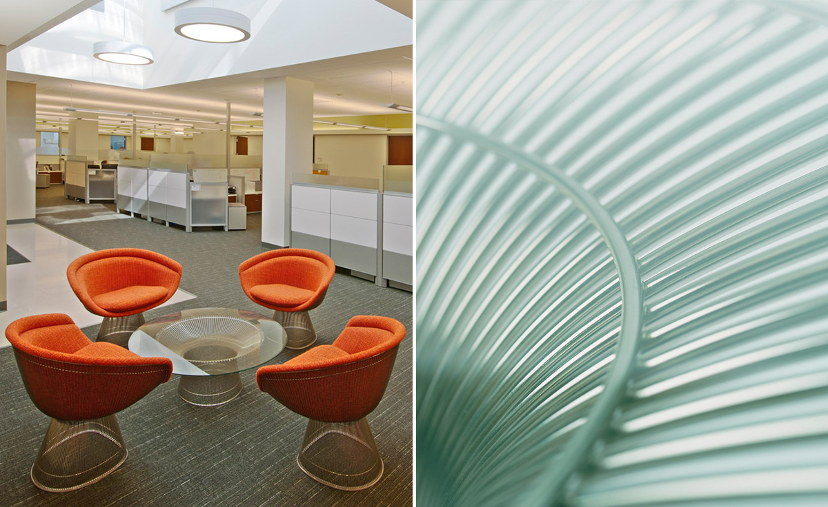 platner nickel coffee table 36" dia.