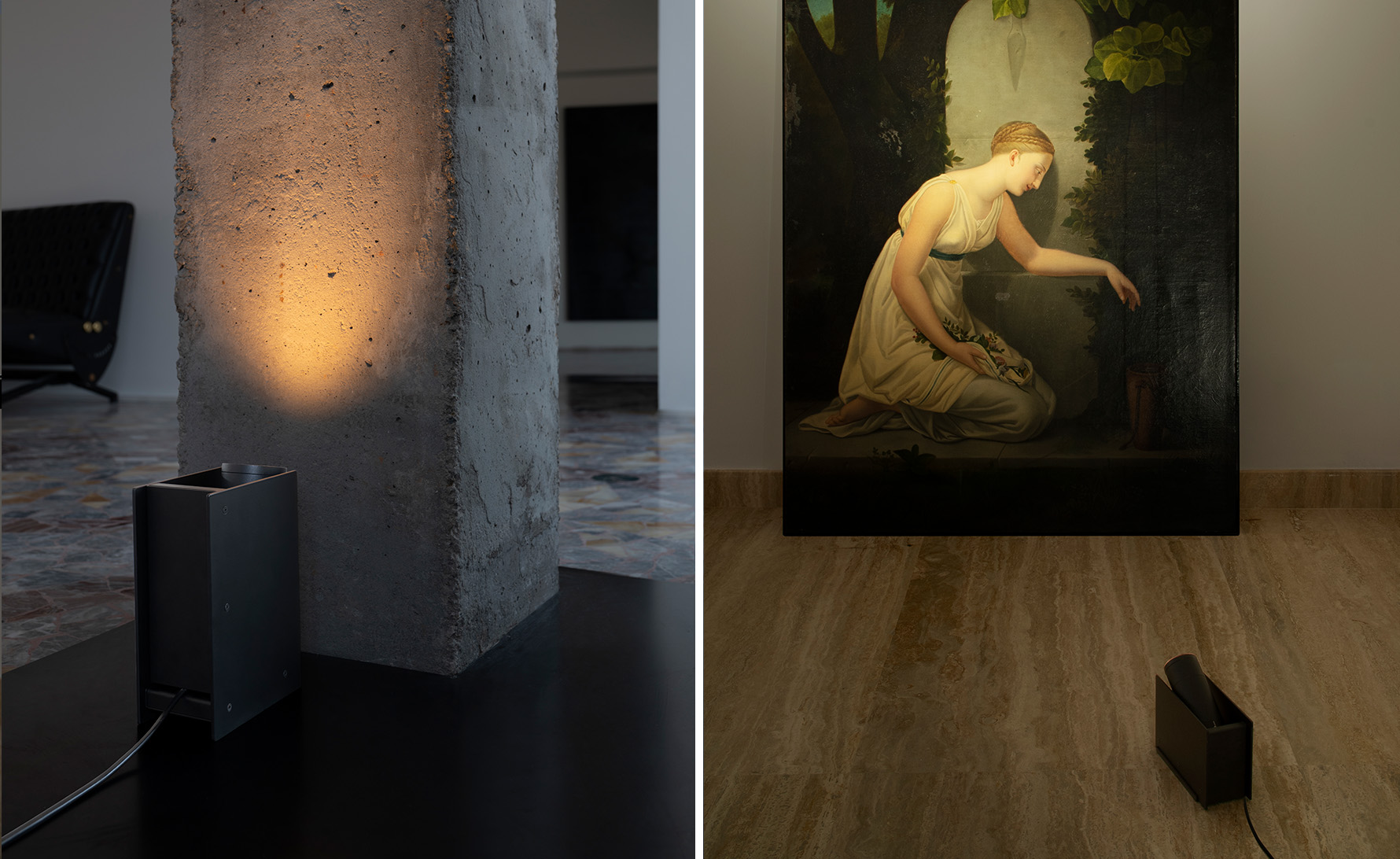Plint spot lamp