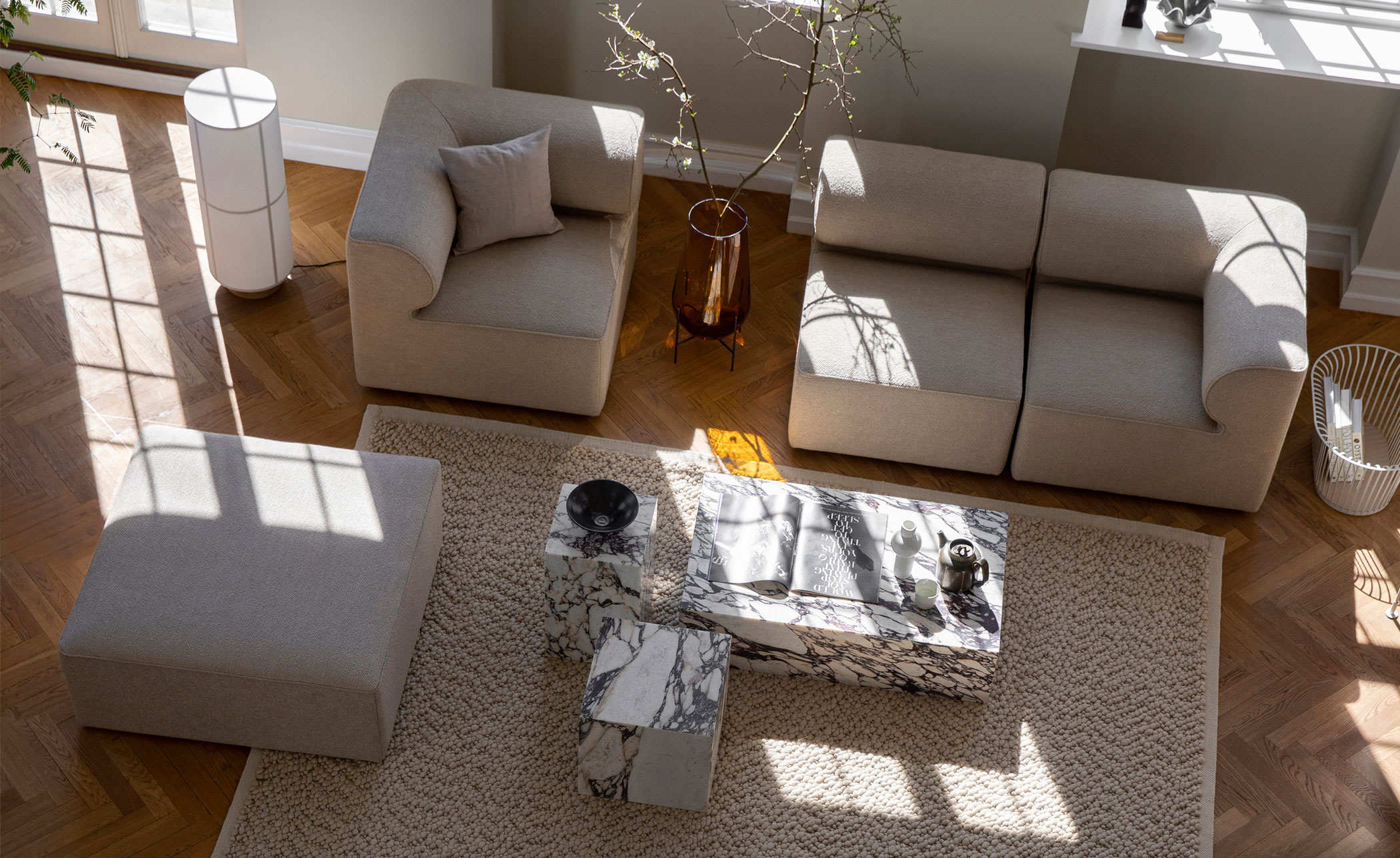 Plinth Cubic Side Table